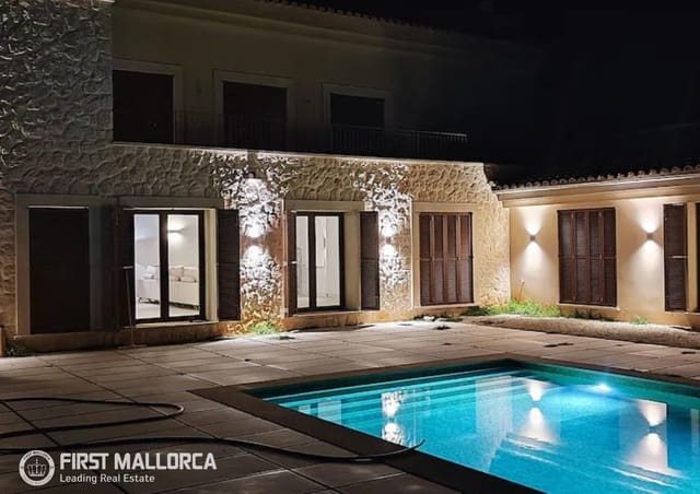 4 sypialnia Finka/Dom wiejski do wynajęcia w Algaida z basenem garażem - 7 000 € (Ref: 8461254)