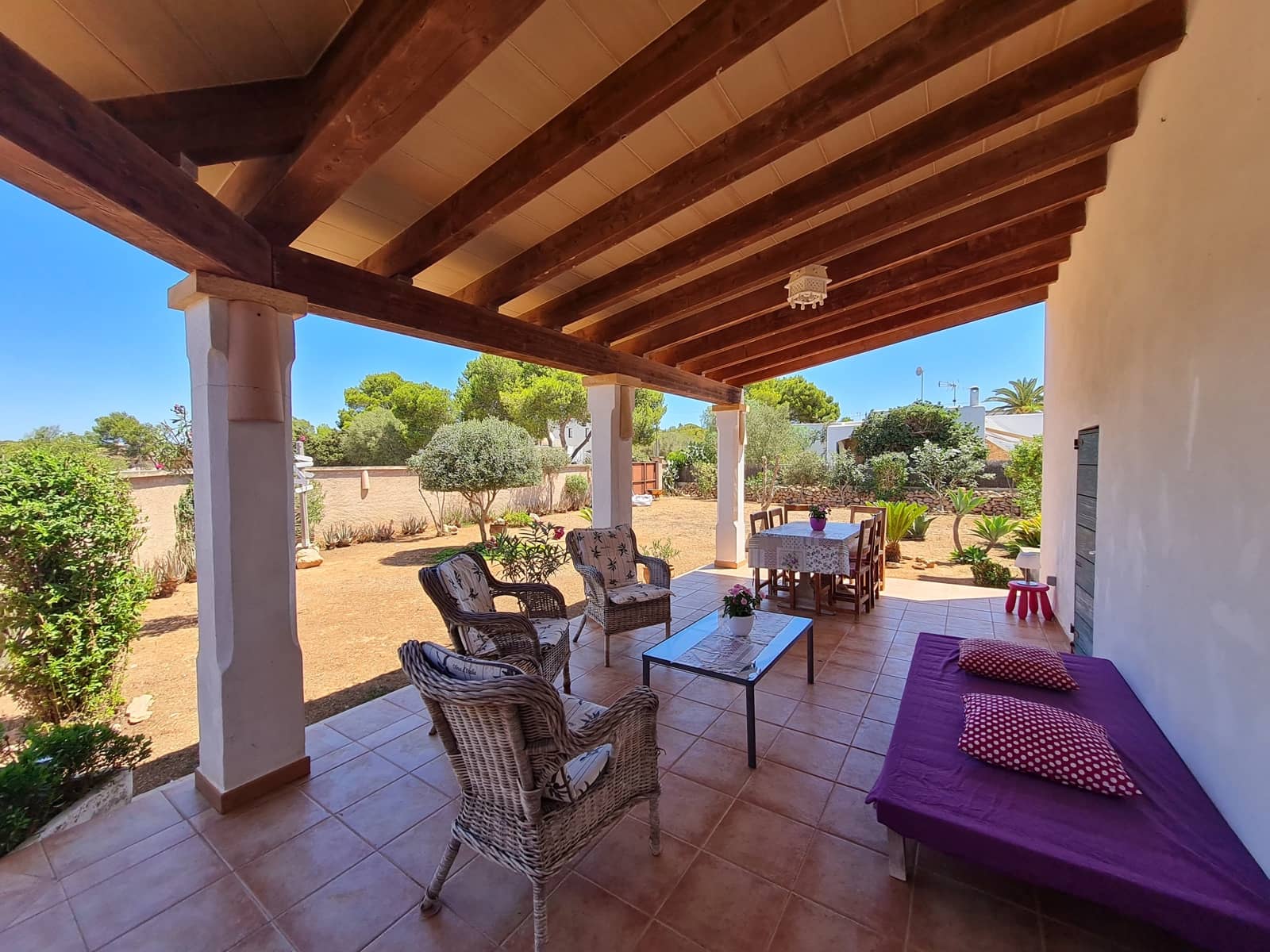 4 bedroom Villa for rent in Cala Mondrago with garage - € 2,250 (Ref: 8461256)