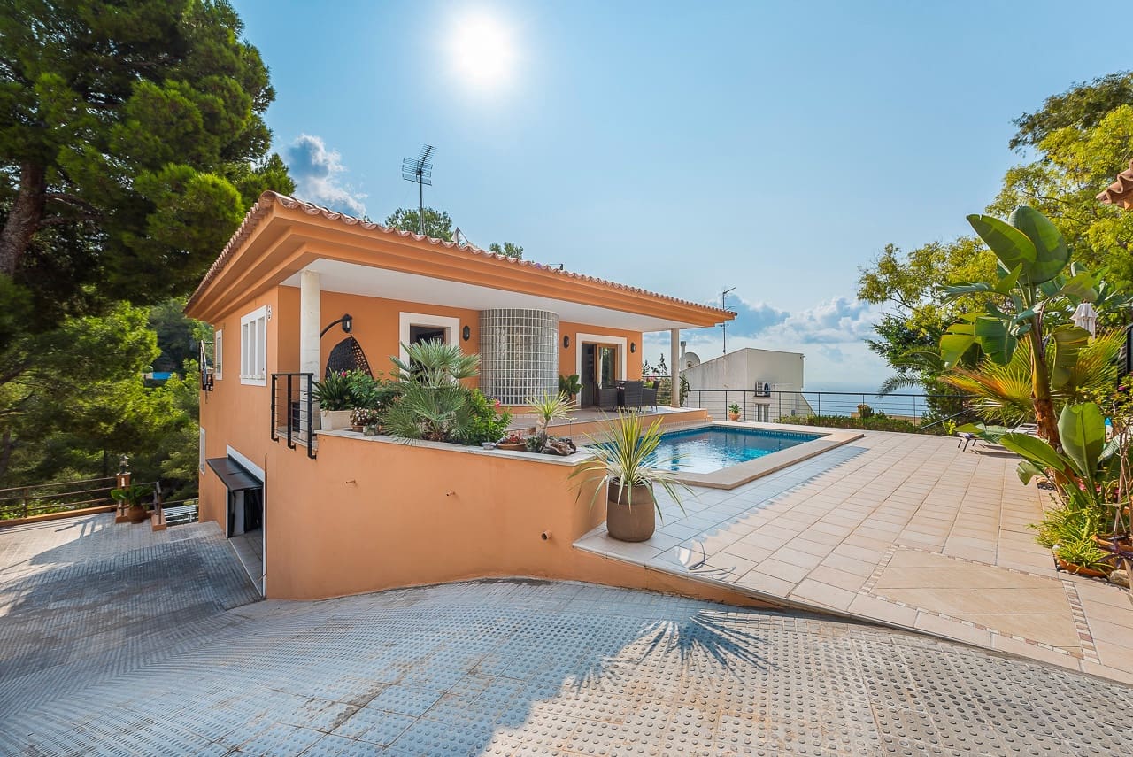 4 bedroom Villa for rent in Costa d'en Blanes with pool garage - € 6,200 (Ref: 8508142)