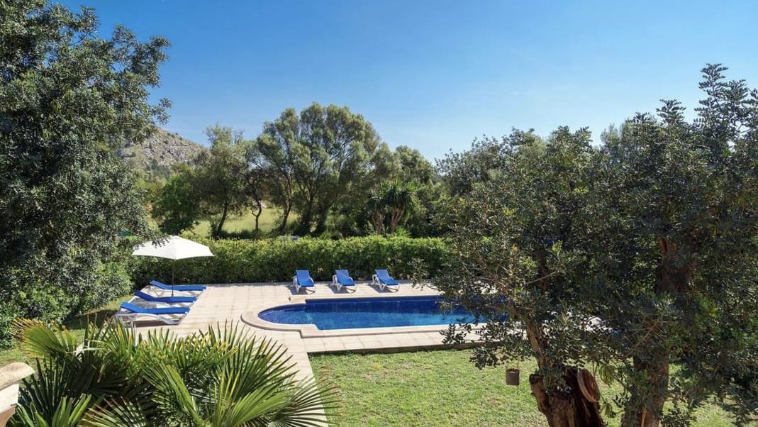 3 soverom Finca/Herregård til leie i Pollensa / Pollenca med svømmebasseng garasje - € 2 300 (Ref: 8690735)