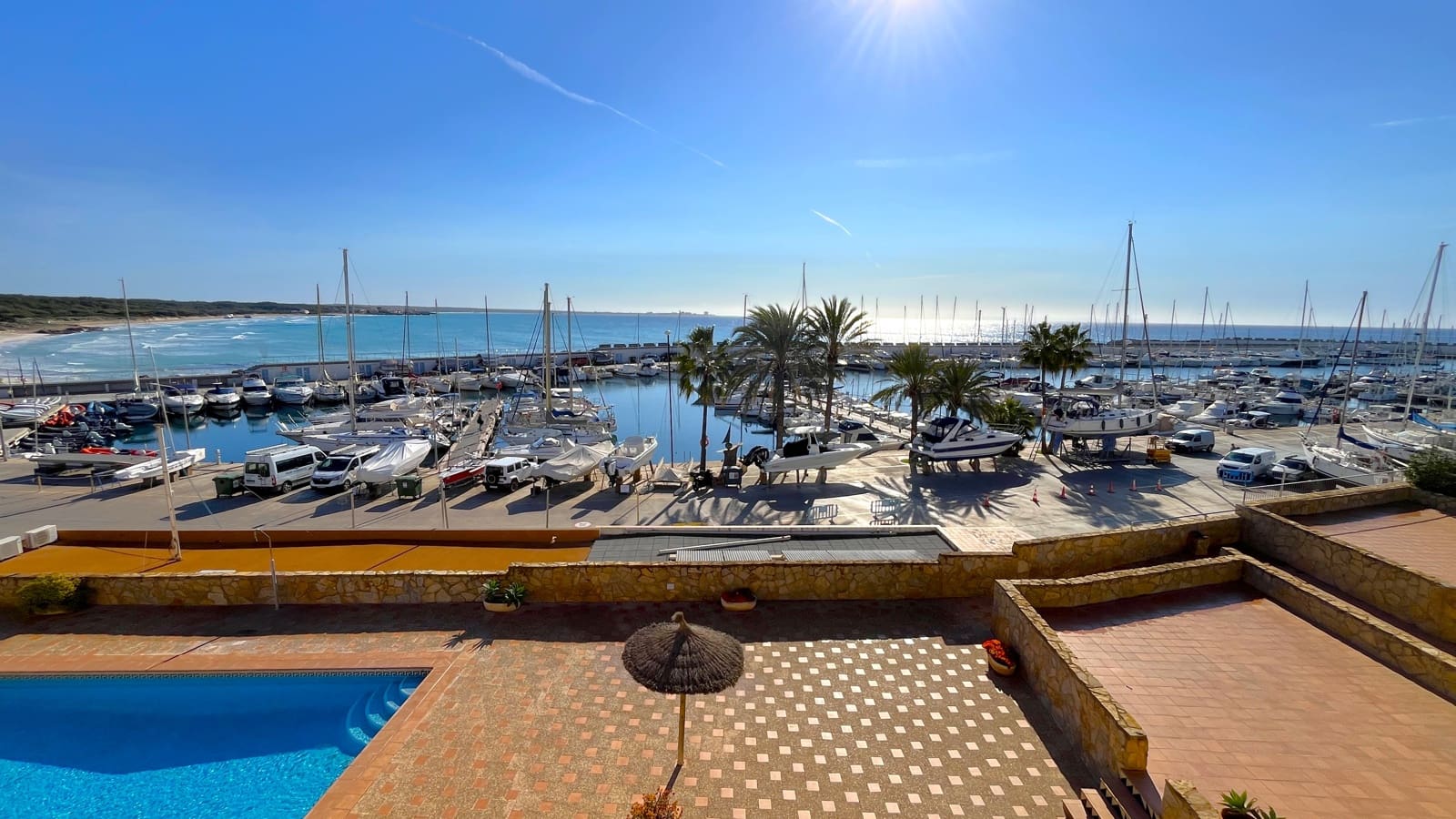 2 soverom Leilighet til leie i Sa Rapita / La Rapita med svømmebasseng garasje - € 2 000 (Ref: 8734854)