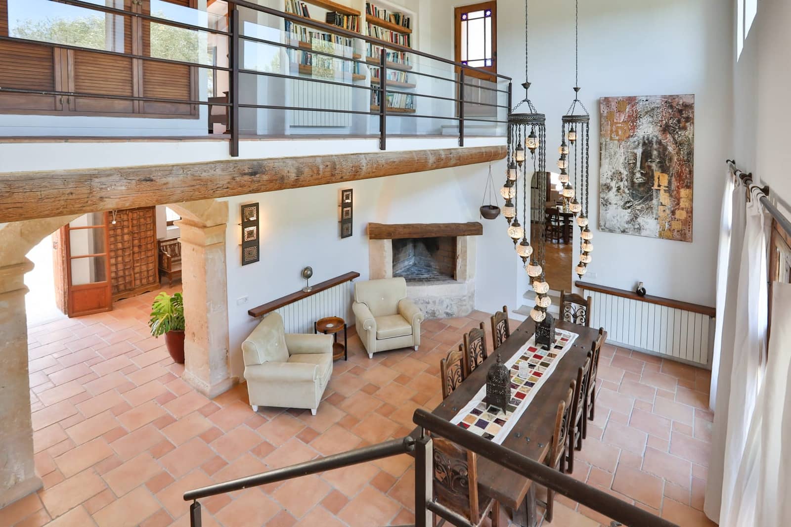 5 soveværelse Finca/Landehus til leje i Porreres med swimmingpool garage - € 6.000 (Ref: 8879134)