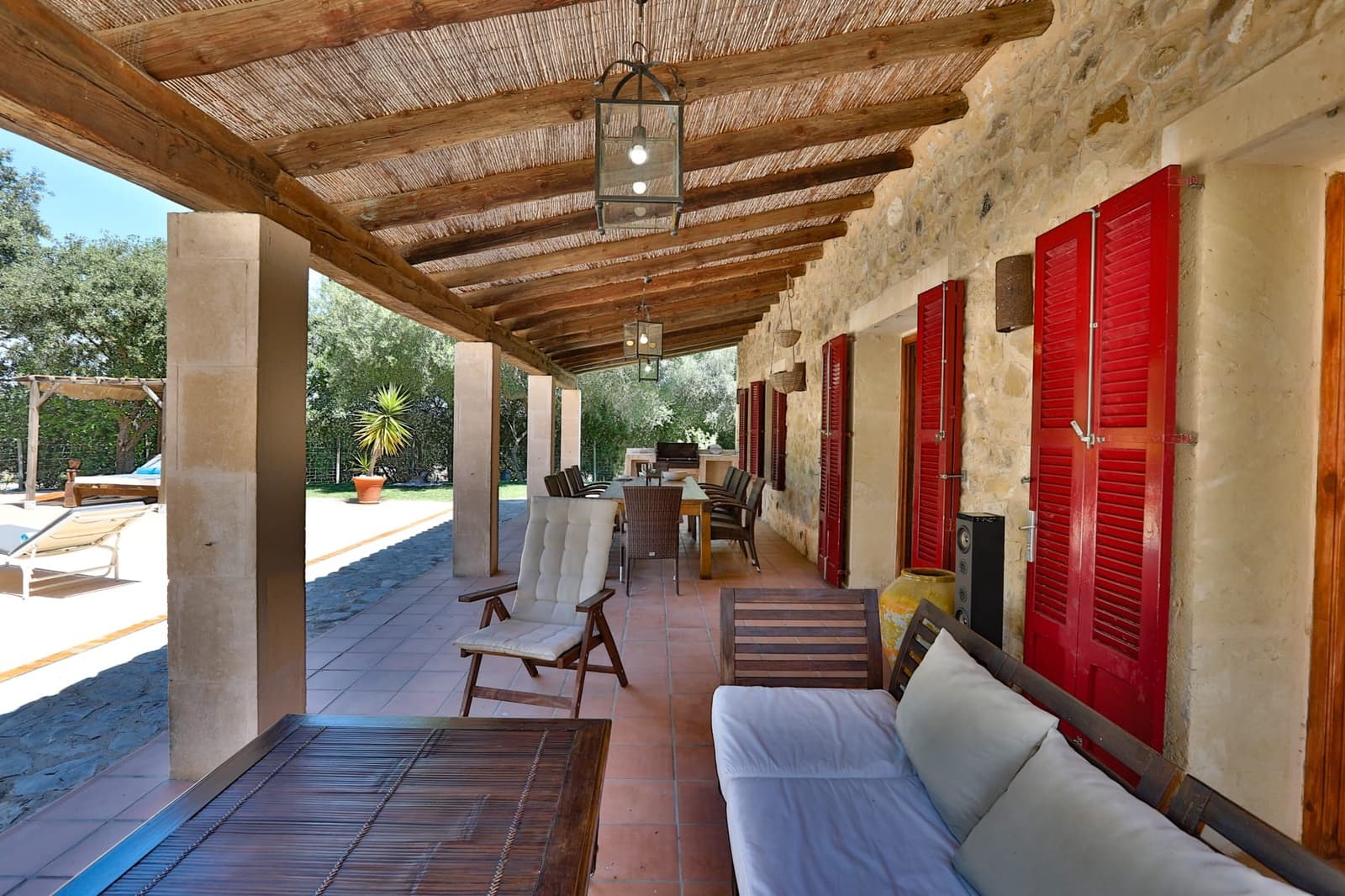 5 soveværelse Finca/Landehus til leje i Porreres med swimmingpool garage - € 6.000 (Ref: 8879134)