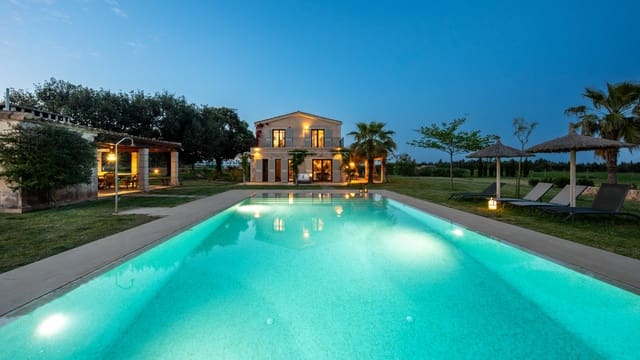 5 sovrum Finca/Hus på landet att hyra i Llubí med pool garage - 7 000 € (Ref: 8934634)