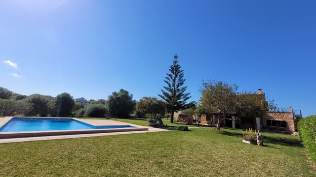 4 sovrum Finca/Hus på landet att hyra i Portocristo / Port de Manacor, Manacor med pool garage - 3 500 € (Ref: 8956417)