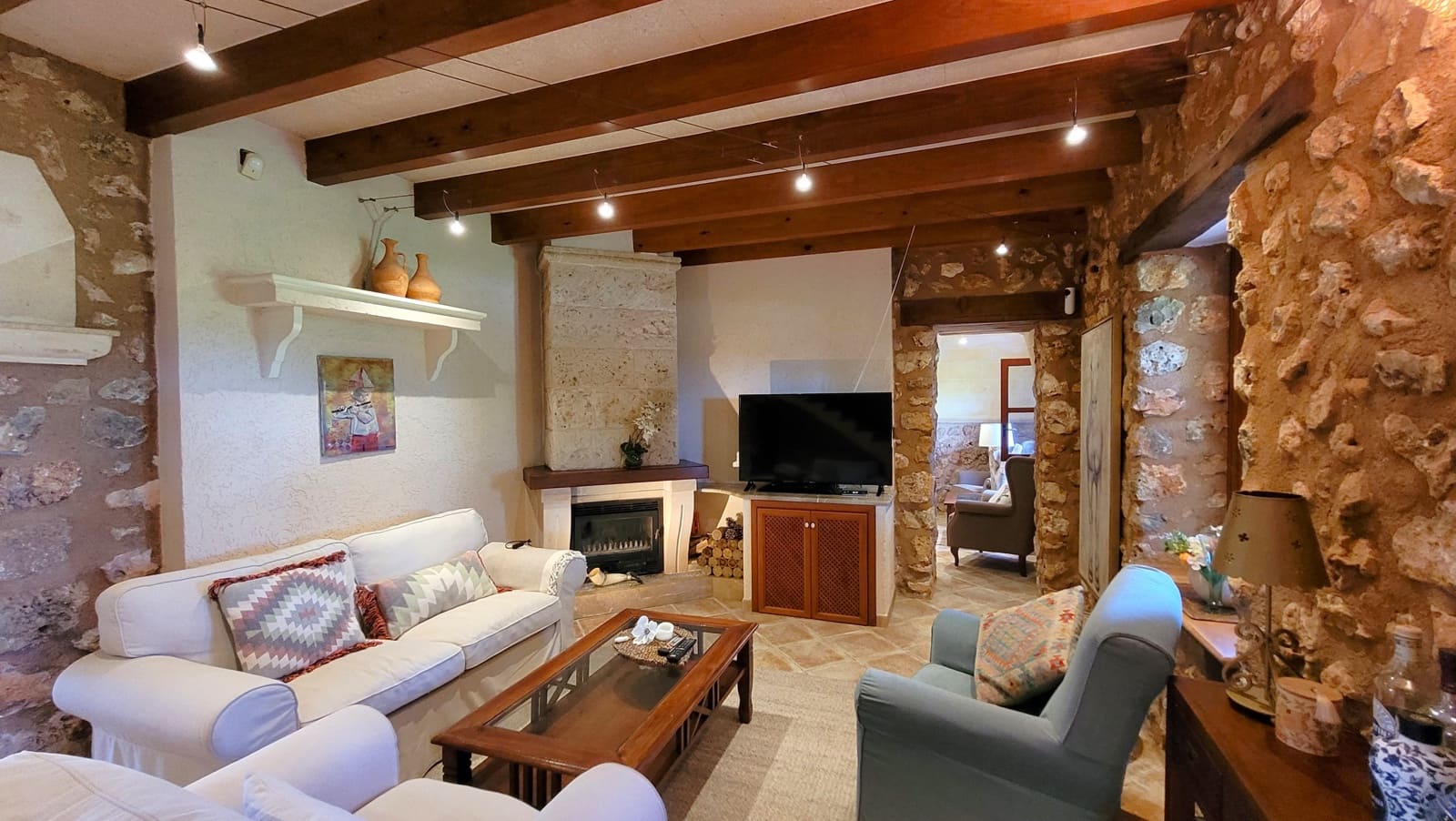 4 soveværelse Finca/Landehus til leje i Portocristo / Port de Manacor med swimmingpool garage - € 3.500 (Ref: 8956417)