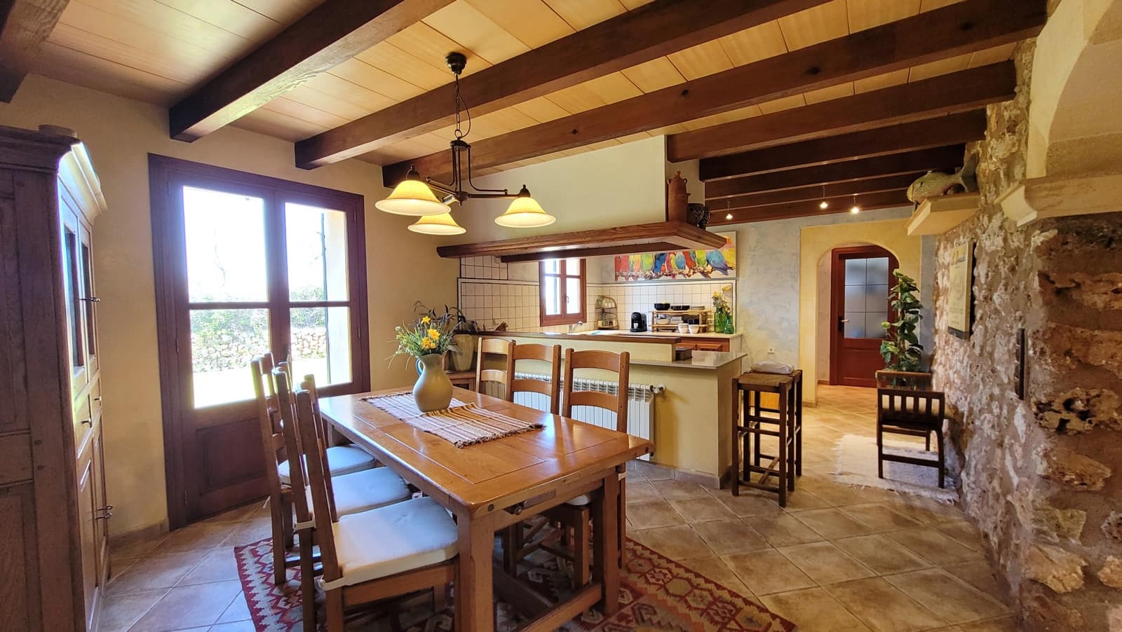 4 soveværelse Finca/Landehus til leje i Portocristo / Port de Manacor med swimmingpool garage - € 3.500 (Ref: 8956417)