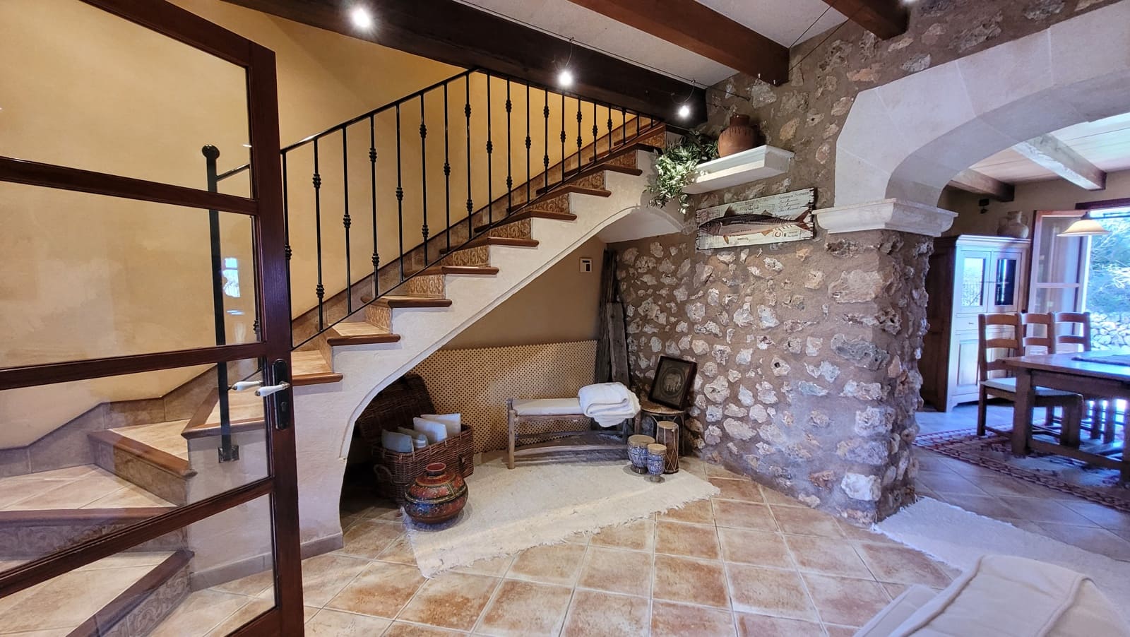 4 soveværelse Finca/Landehus til leje i Portocristo / Port de Manacor med swimmingpool garage - € 3.500 (Ref: 8956417)