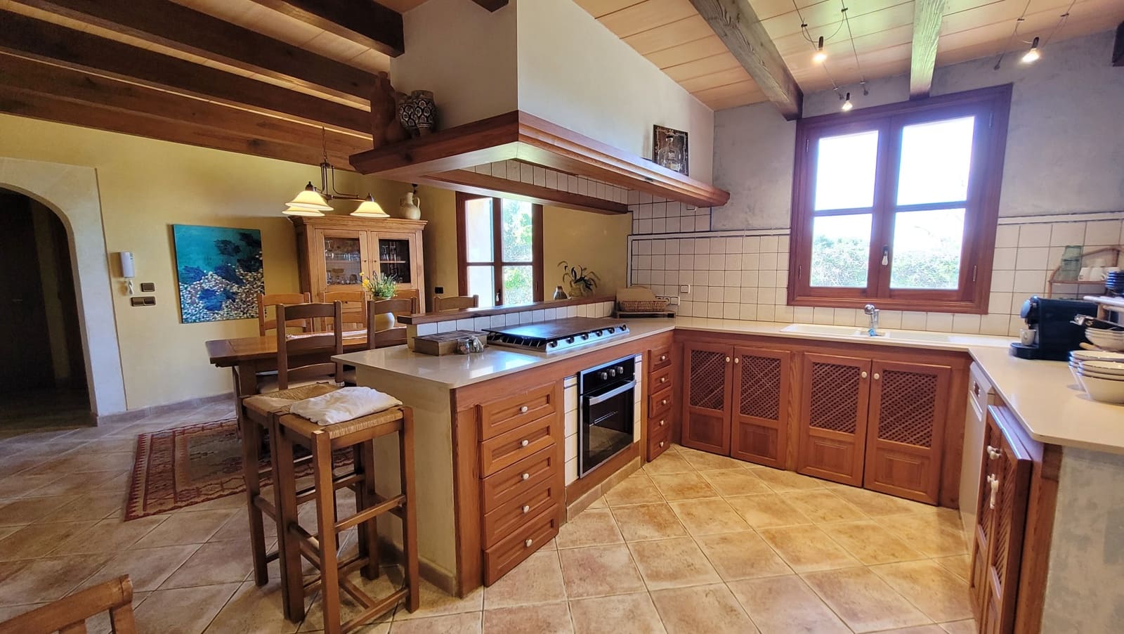 4 soveværelse Finca/Landehus til leje i Portocristo / Port de Manacor med swimmingpool garage - € 3.500 (Ref: 8956417)