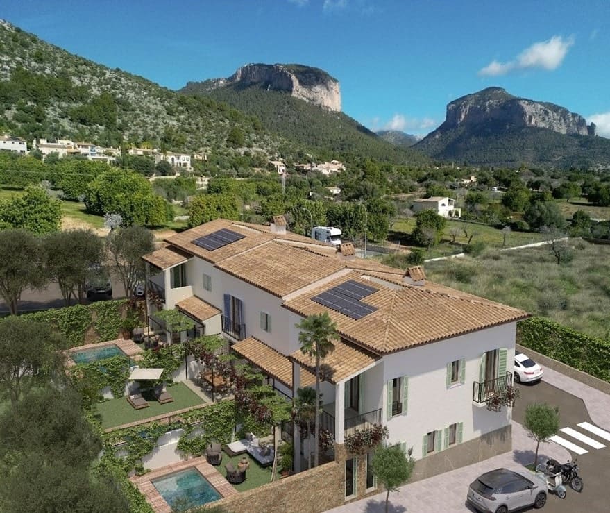 3 soverom Hus til salgs i Alaro med svømmebasseng garasje - € 1 150 000 (Ref: 8967649)