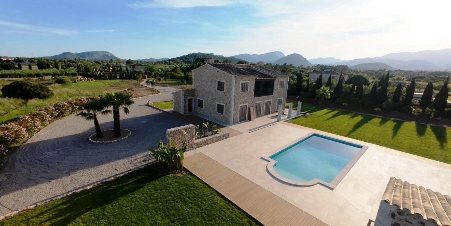 3 soverom Finca/Herregård til leie i Pollensa / Pollenca med svømmebasseng garasje - € 7 000 (Ref: 9084647)