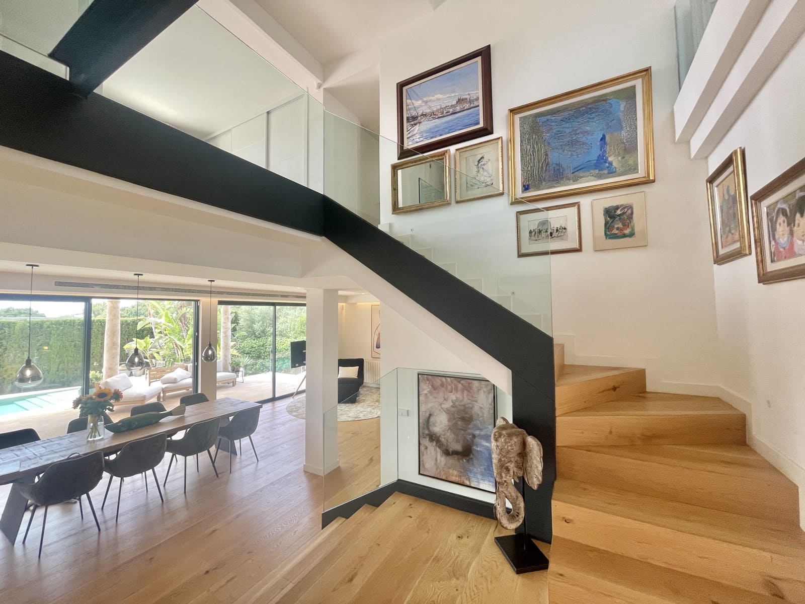 4 sypialnia Dom blizniak na sprzedaż w Marratxi z basenem garażem - 1 650 000 € (Ref: 9126300)