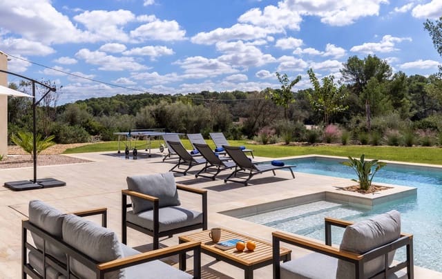 4 sovrum Finca/Hus på landet till salu i Sencelles med pool garage - 2 300 000 € (Ref: 9144637)