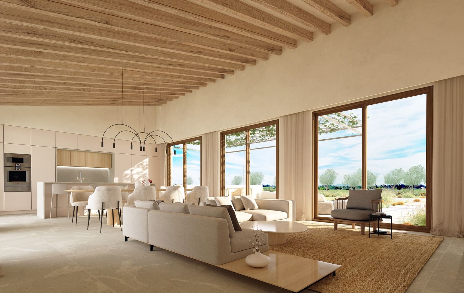 4 soveværelse Finca/Landehus til salg i Consell med swimmingpool garage - € 3.600.000 (Ref: 9153284)