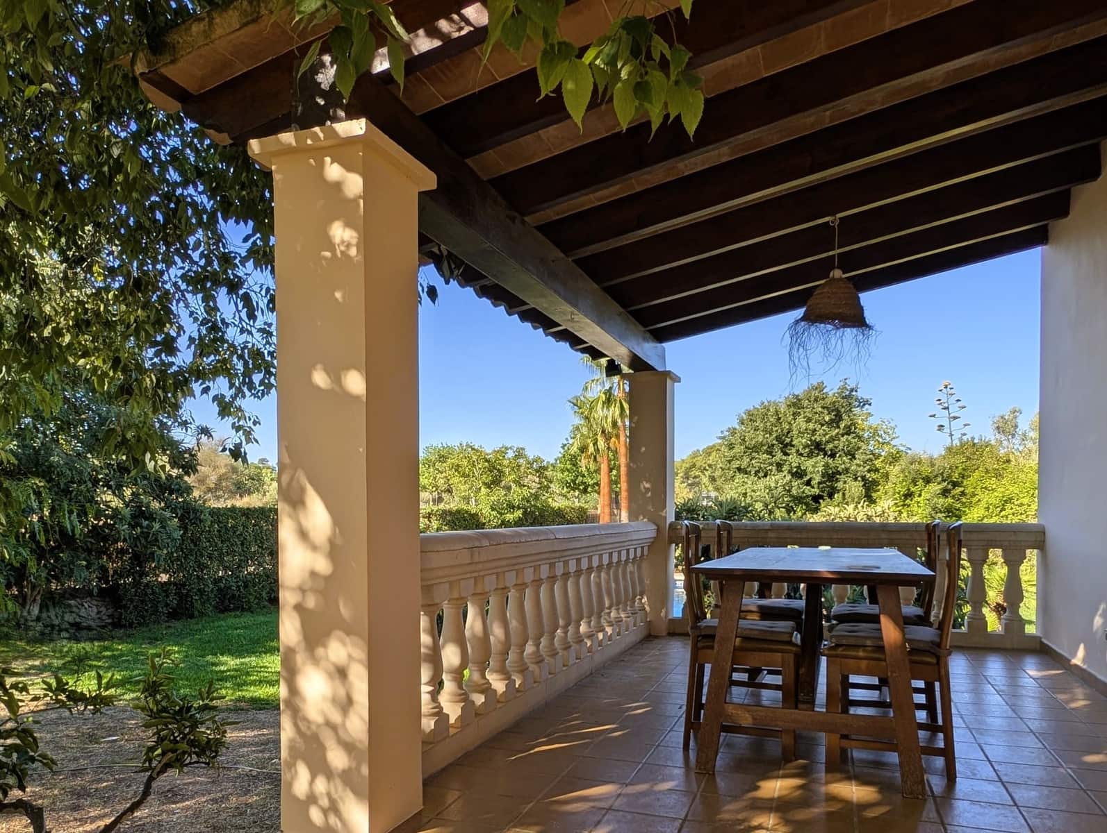 4 soverom Finca/Herregård til leie i Cas Concos med svømmebasseng garasje - € 2 900 (Ref: 9161840)