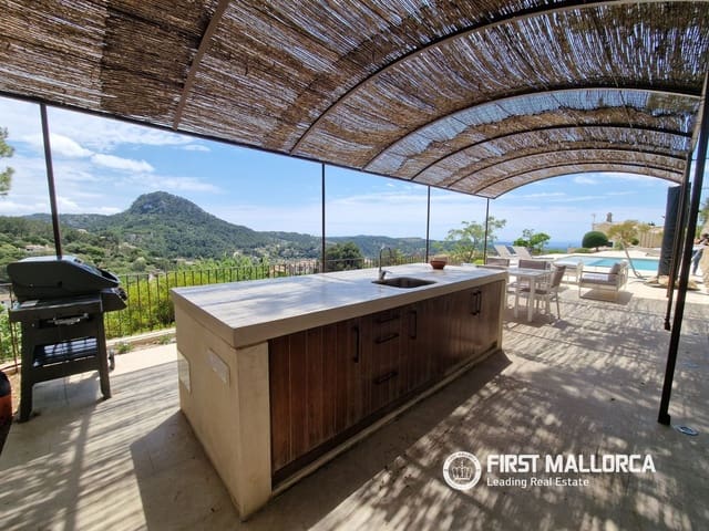 Chalet de 3 habitaciones en Galilea, Puigpunyent en alquiler con piscina garaje - 4.500 € (Ref: 9195062)