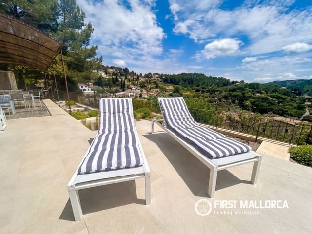 Chalet de 3 habitaciones en Galilea, Puigpunyent en alquiler con piscina garaje - 4.500 € (Ref: 9195062)