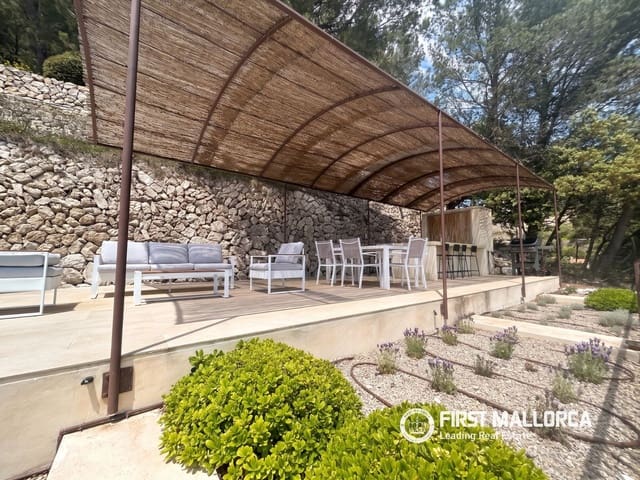 Chalet de 3 habitaciones en Galilea, Puigpunyent en alquiler con piscina garaje - 4.500 € (Ref: 9195062)