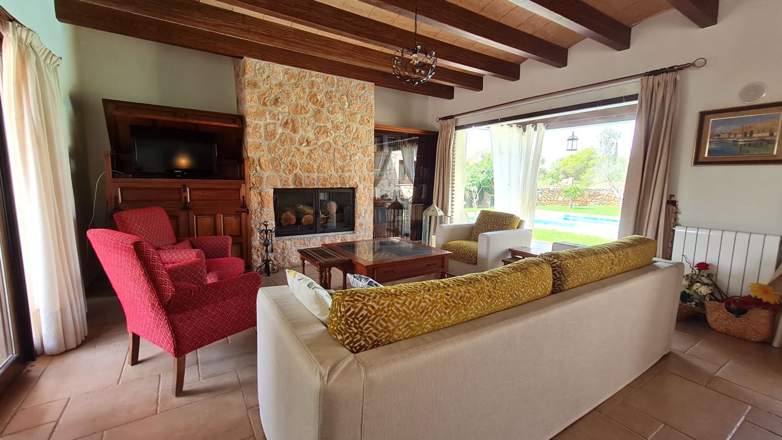 6 sovrum Finca/Hus på landet till salu i Llucmajor med pool garage - 2 400 000 € (Ref: 9211536)