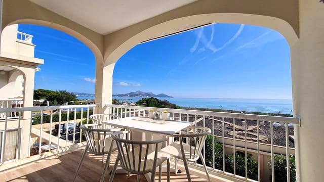 3 soveværelse Lejlighed til leje i Playas de Muro / Platges de Muro, Muro med garage - € 2.550 (Ref: 9256350)