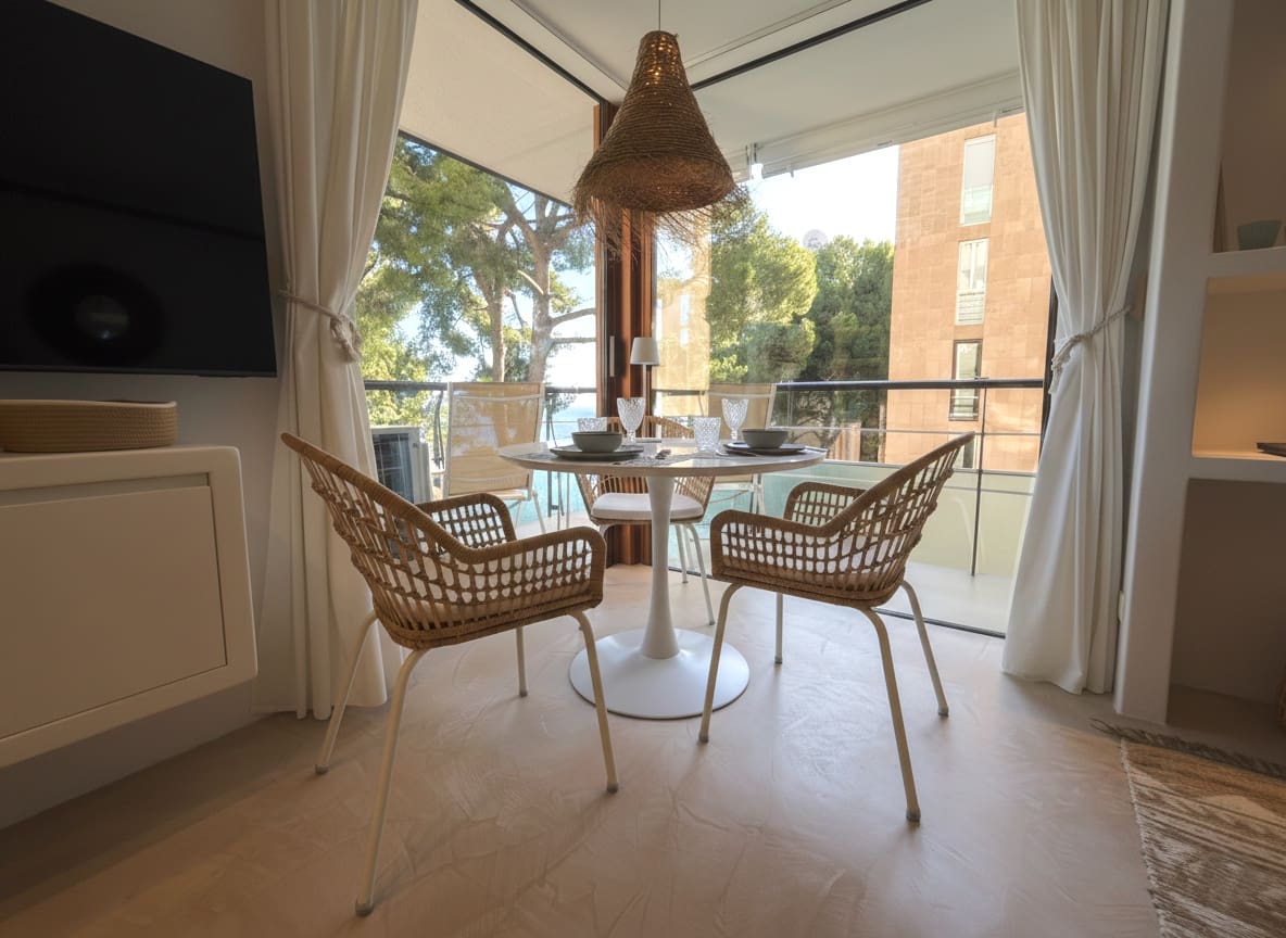 1 quarto Apartamento para arrendar em Cas Catala com piscina garagem - 2 850 € (Ref: 9263818)