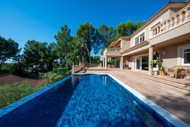 4 sypialnia Willa na sprzedaż w Peguera / Paguera, Calvià z basenem garażem - 2 850 000 € (Ref: 9294109)