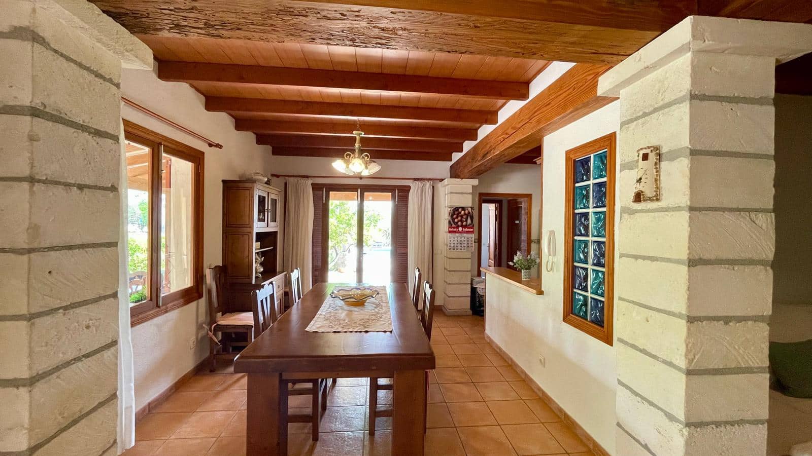 3 sovrum Finca/Hus på landet att hyra i Sant Llorenc des Cardassar med pool garage - 3 000 € (Ref: 9298960)