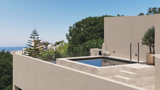 3 soveværelse Byhus til salg i Cala Mayor, Palma de Mallorca med swimmingpool garage - € 1.750.000 (Ref: 9312012)