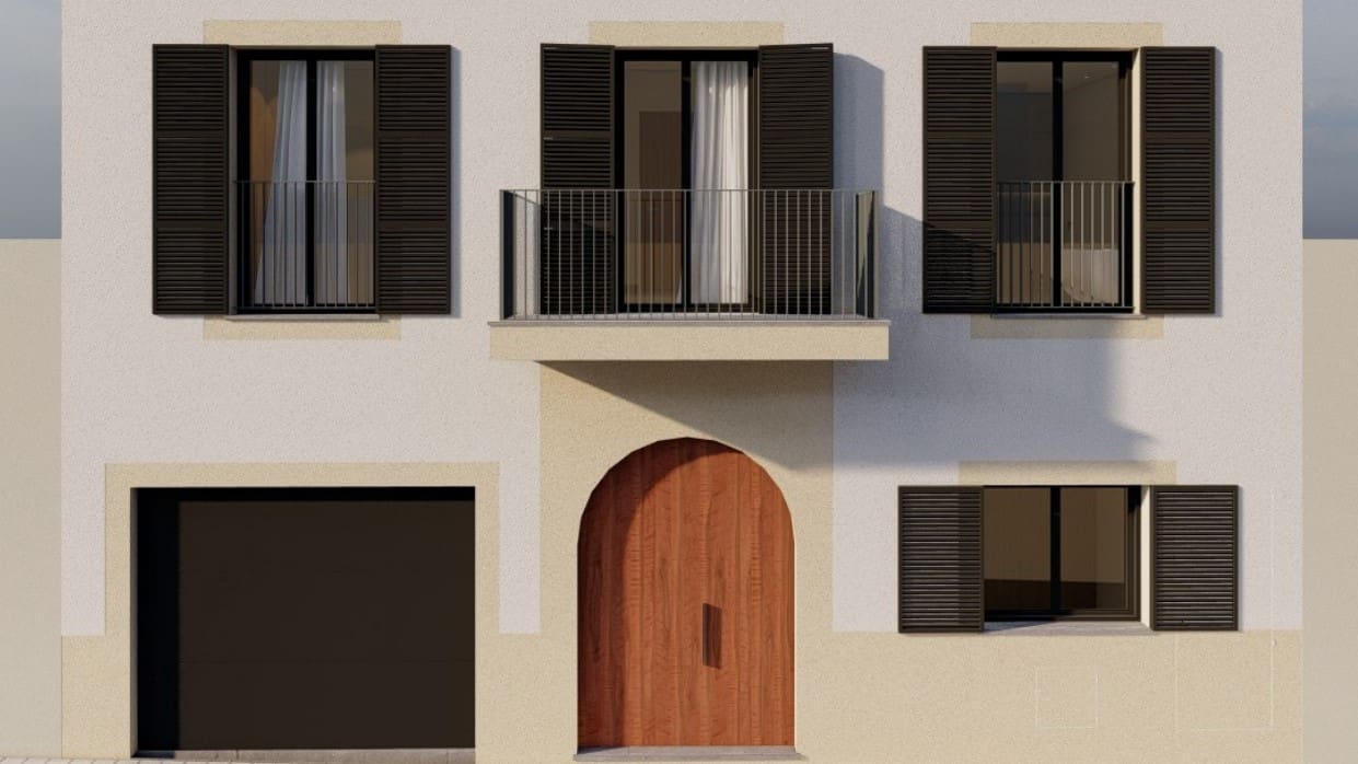 4 sypialnia Dom na sprzedaż w Ses Salines z basenem garażem - 2 500 000 € (Ref: 9312017)