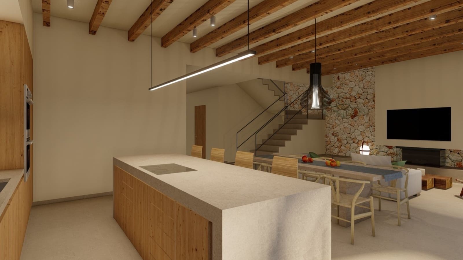 4 sypialnia Dom na sprzedaż w Ses Salines z basenem garażem - 2 500 000 € (Ref: 9312017)