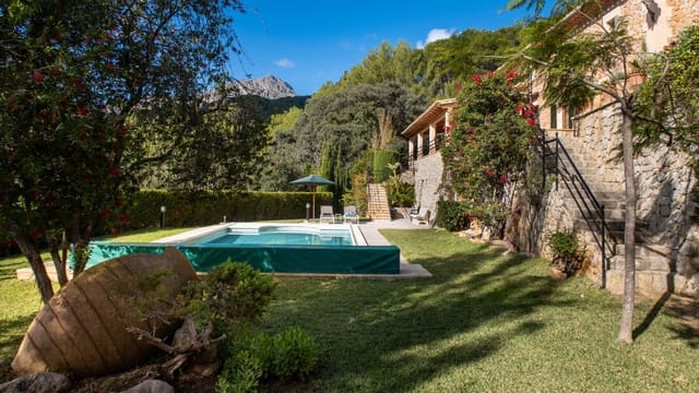5 bedroom Finca/Country House for sale in Puigpunyent with pool garage - € 3,995,000 (Ref: 9371155)