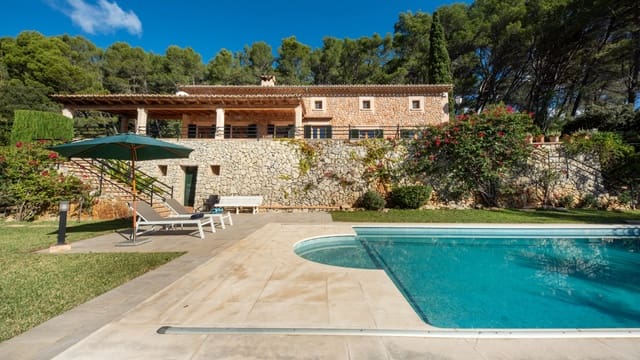 5 bedroom Finca/Country House for sale in Puigpunyent with pool garage - € 3,995,000 (Ref: 9371155)