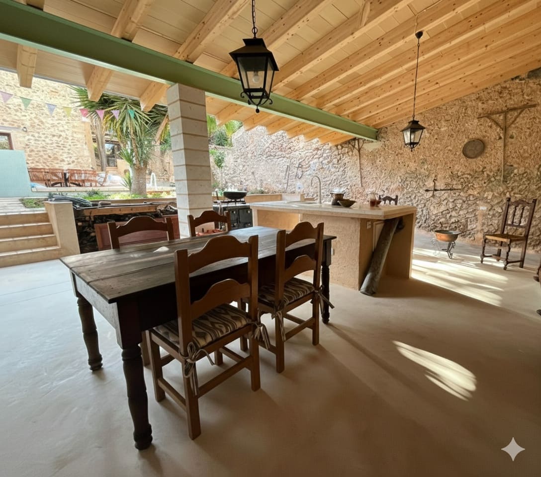 4 bedroom Villa for rent in Sencelles with pool garage - € 4,000 (Ref: 9380159)