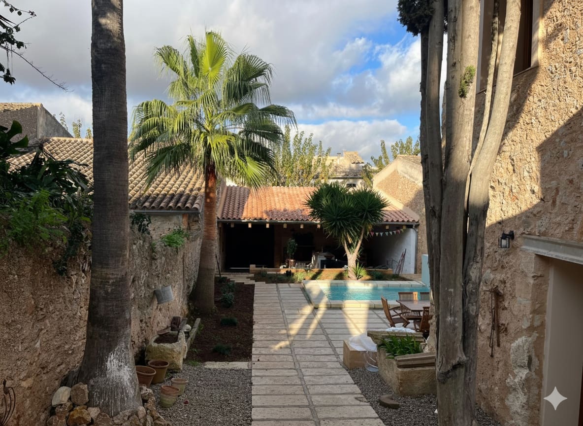 4 bedroom Villa for rent in Sencelles with pool garage - € 4,000 (Ref: 9380159)