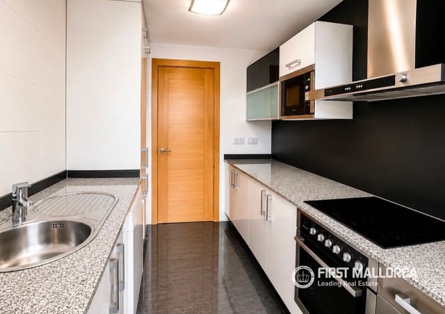 2 slaapkamer Appartement te huur in Estadi Balear, Palma de Mallorca met zwembad garage - € 2.000 (Ref: 9395280)