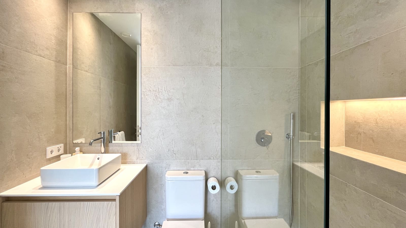 2 sovrum Semi-fristående Villa att hyra i Son Serra de Marina med pool - 2 300 € (Ref: 9410217)