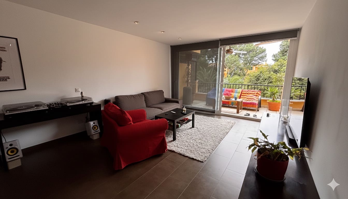 2 makuuhuone Kattohuoneisto myytävänä paikassa Santa Ponsa mukana uima-altaan 
autotalli - 1 150 000 € (Ref: 9487970)