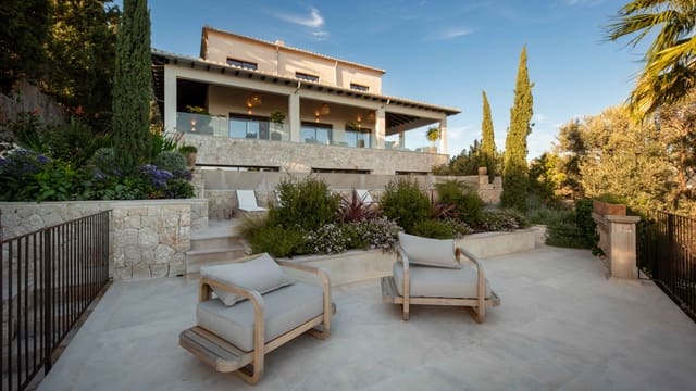 4 sypialnia Dom na sprzedaż w Palmanyola, Bunyola z basenem garażem - 6 300 000 € (Ref: 9581349)