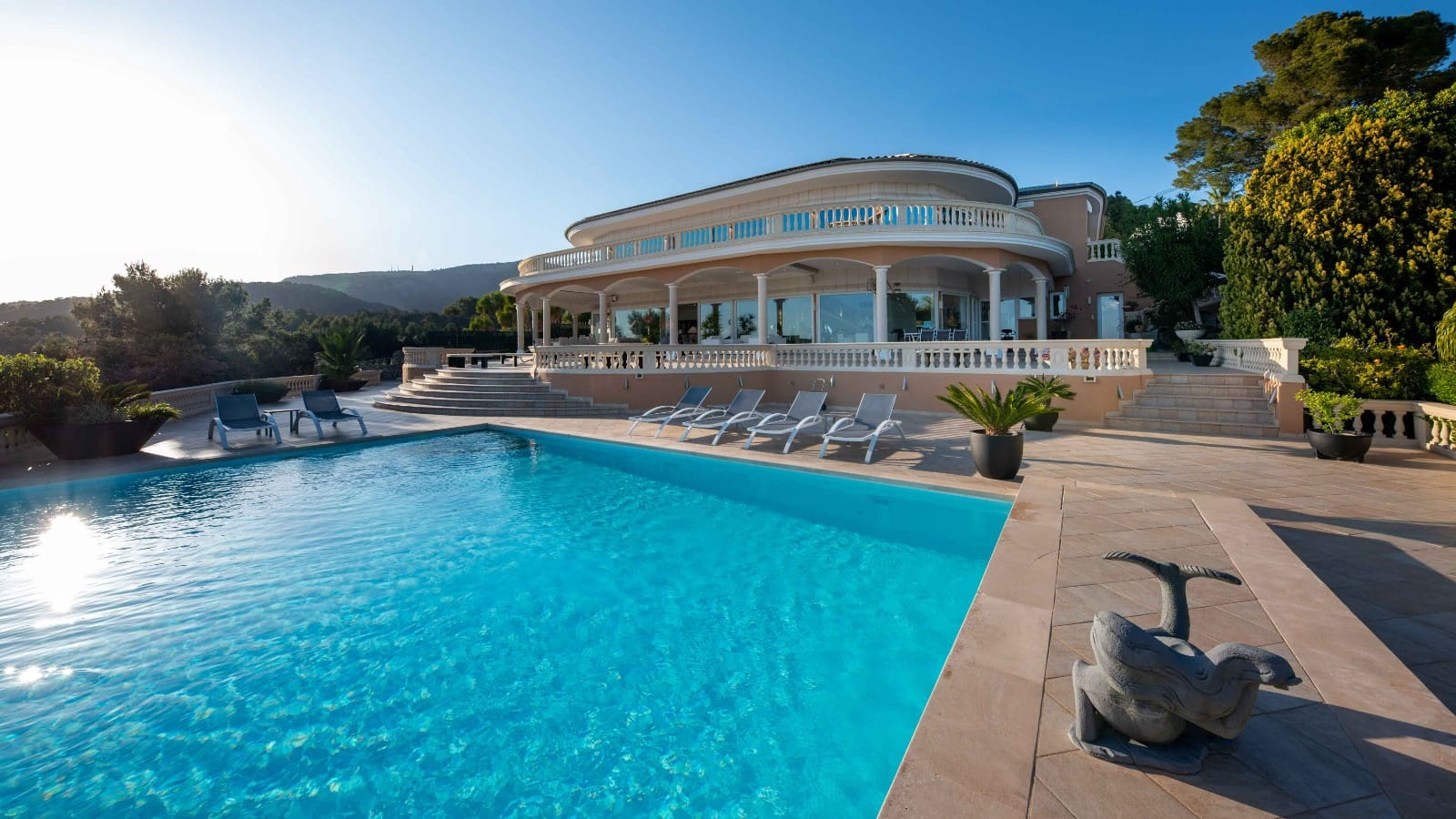 4 sypialnia Willa do wynajęcia w Costa d'en Blanes z basenem garażem - 20 000 € (Ref: 9618636)