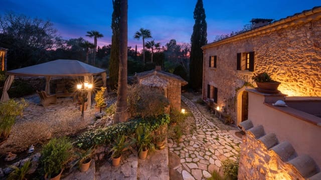 4 sovrum Finca/Hus på landet till salu i Algaida med pool garage - 2 750 000 € (Ref: 9624132)