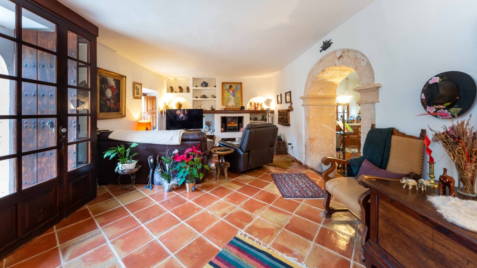 4 sovrum Finca/Hus på landet till salu i Algaida med pool garage - 2 750 000 € (Ref: 9624132)