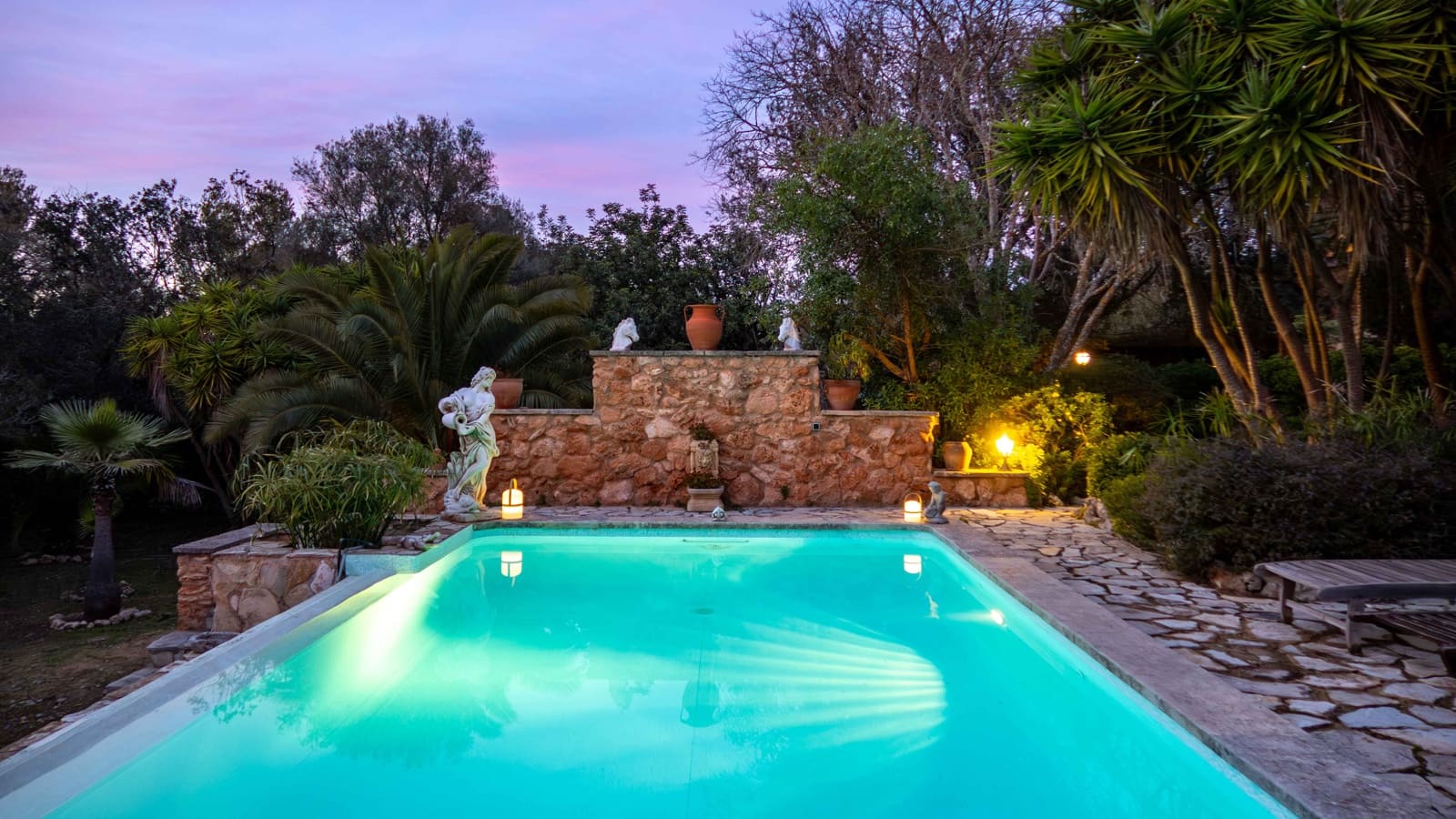 4 sovrum Finca/Hus på landet till salu i Algaida med pool garage - 2 750 000 € (Ref: 9624132)