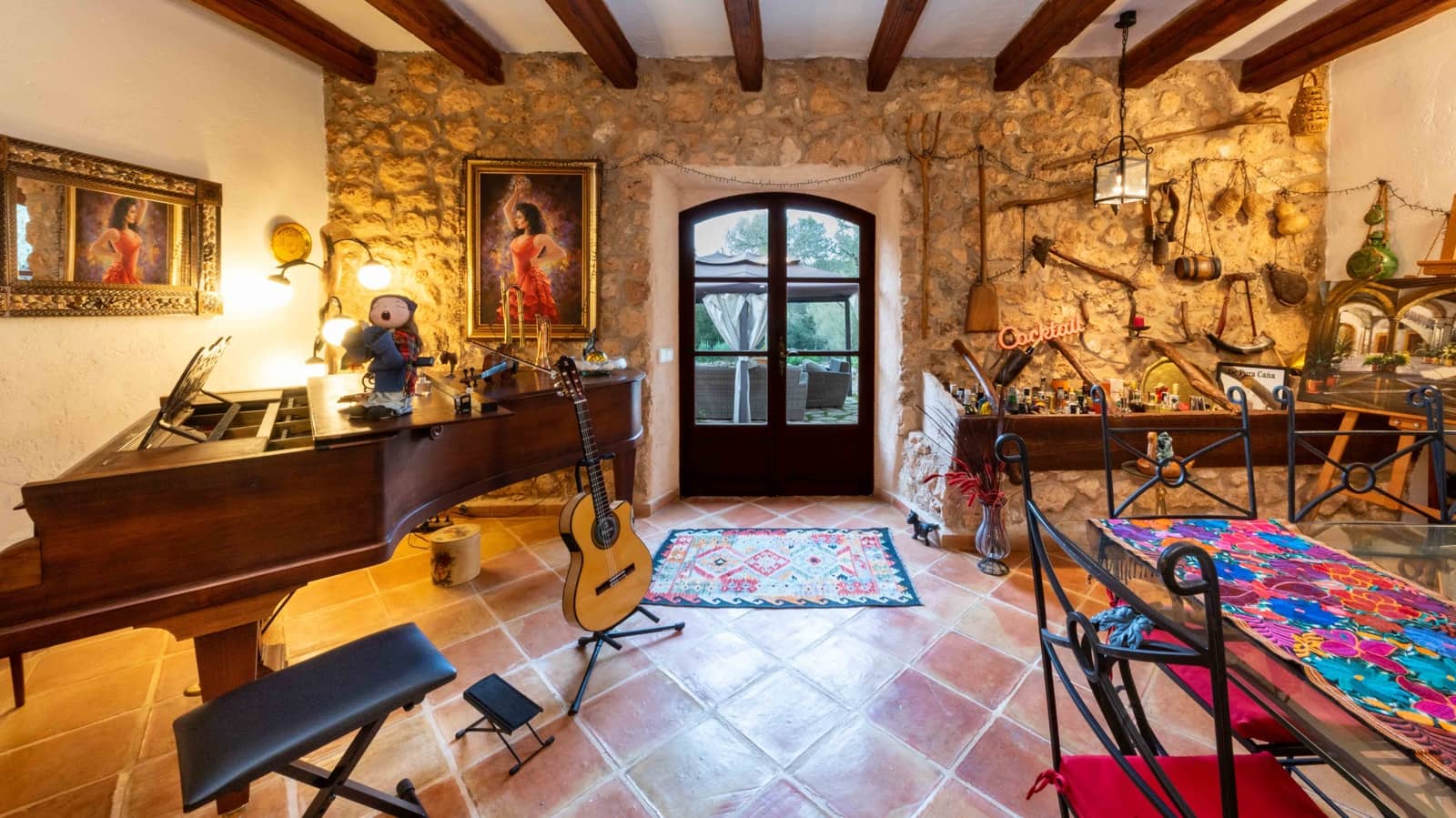 4 sovrum Finca/Hus på landet till salu i Algaida med pool garage - 2 750 000 € (Ref: 9624132)