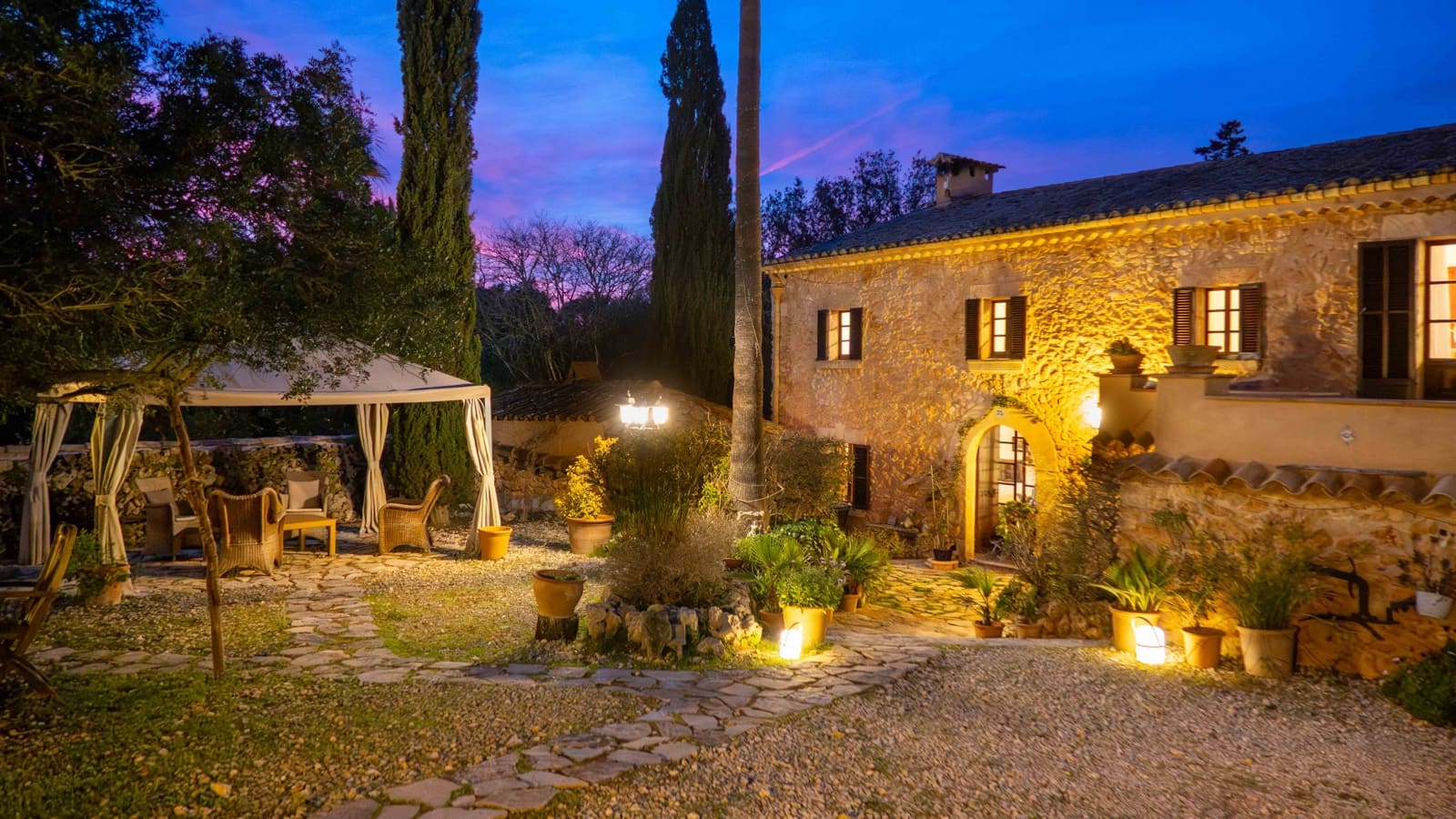 4 sovrum Finca/Hus på landet till salu i Algaida med pool garage - 2 750 000 € (Ref: 9624132)