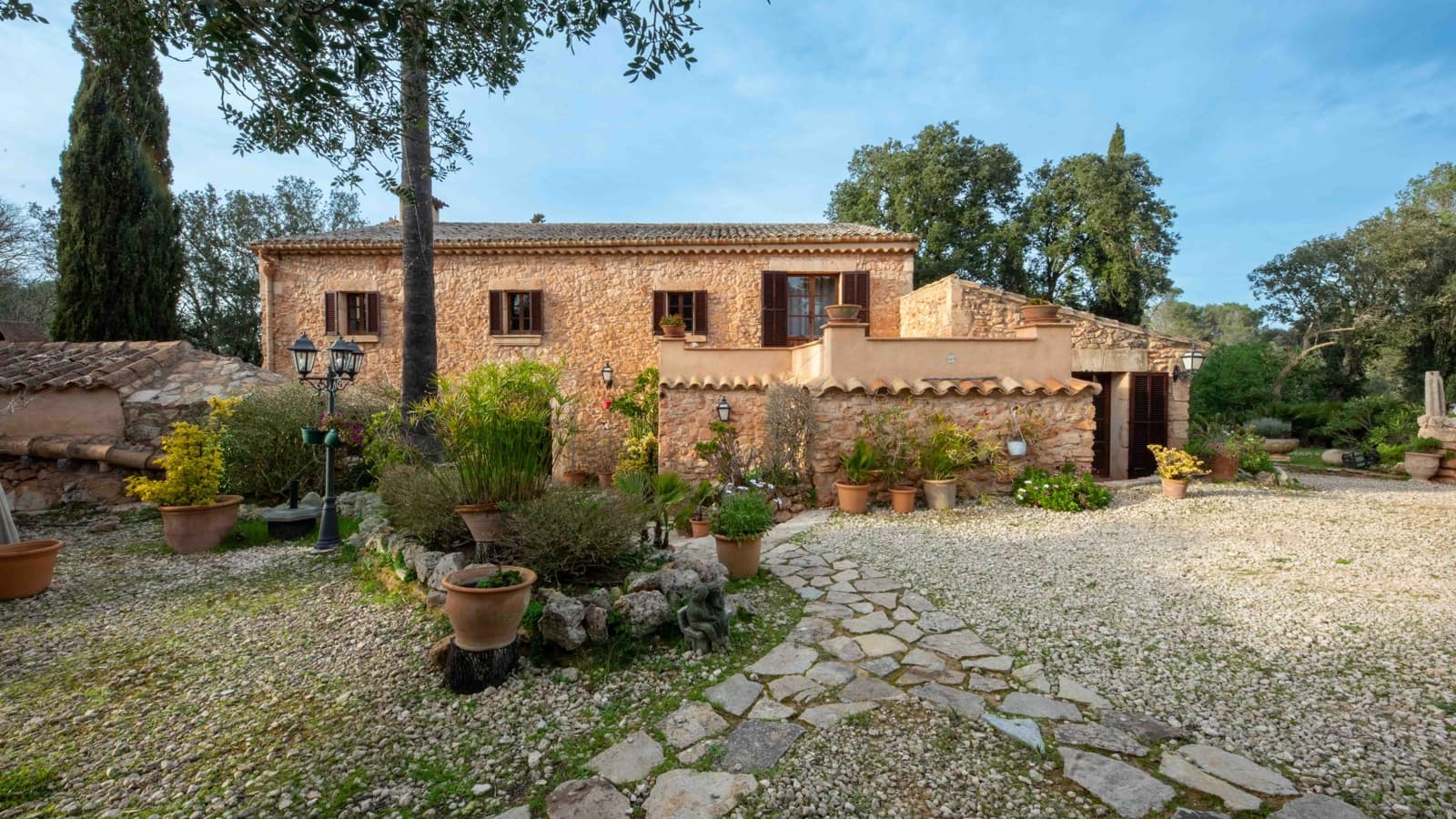 4 sovrum Finca/Hus på landet till salu i Algaida med pool garage - 2 750 000 € (Ref: 9624132)