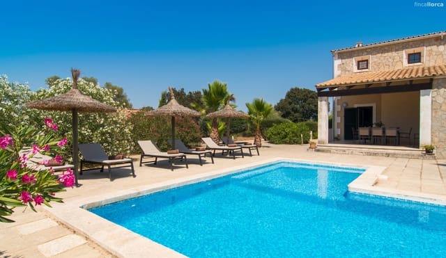 Finca/Maison de Campagne de 5 chambres à louer à Algaida avec piscine garage - 3 500 € (Ref: 9646351)