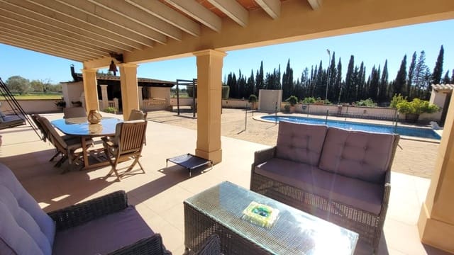 Finca/Maison de Campagne de 4 chambres à louer à Sencelles avec piscine garage - 4 000 € (Ref: 9694330)