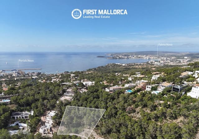Działka budowlana na sprzedaż w Costa d'en Blanes, Calvià - 1 500 000 € (Ref: 9716727)