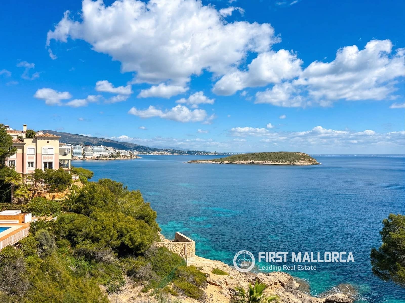 Ático de 3 habitaciones en Cala Vinyes / Cala Vinyas / Cala Viñas en alquiler con piscina garaje - 5.000 € (Ref: 9733954)