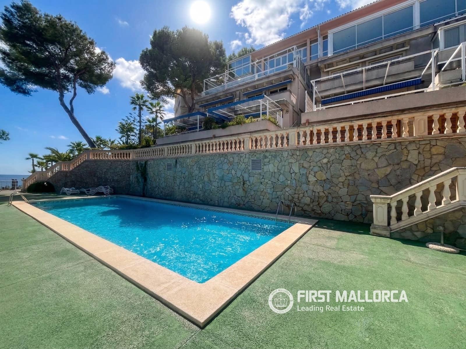 Ático de 3 habitaciones en Cala Vinyes / Cala Vinyas / Cala Viñas en alquiler con piscina garaje - 5.000 € (Ref: 9733954)